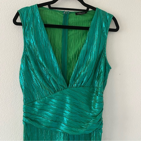 CQ by CQ Metallic green jumpsuit - Picture 2 of 15